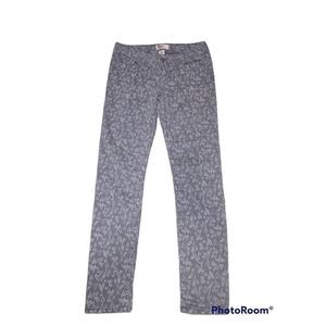 So Brand Heart Pattern Skinny Pants